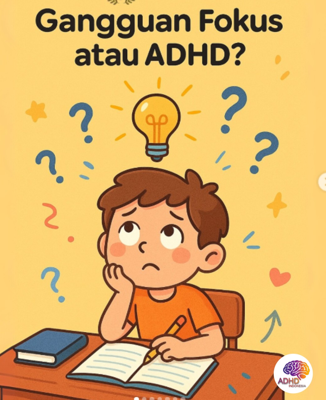 ADHD dan Kesulitan Fokus Anak: Edukasi untuk Keluarga di Kota Kediri