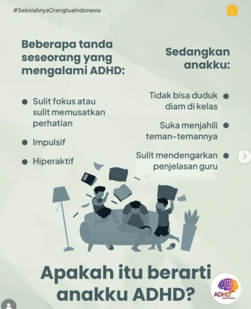Ciri dan Gejala ADHD pada Anak Usia Dini di Kota Kediri
