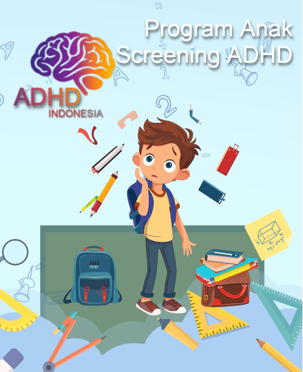 Program ADHD Indonesia Kota Kediri Screening ADHD Non-Diagnostik