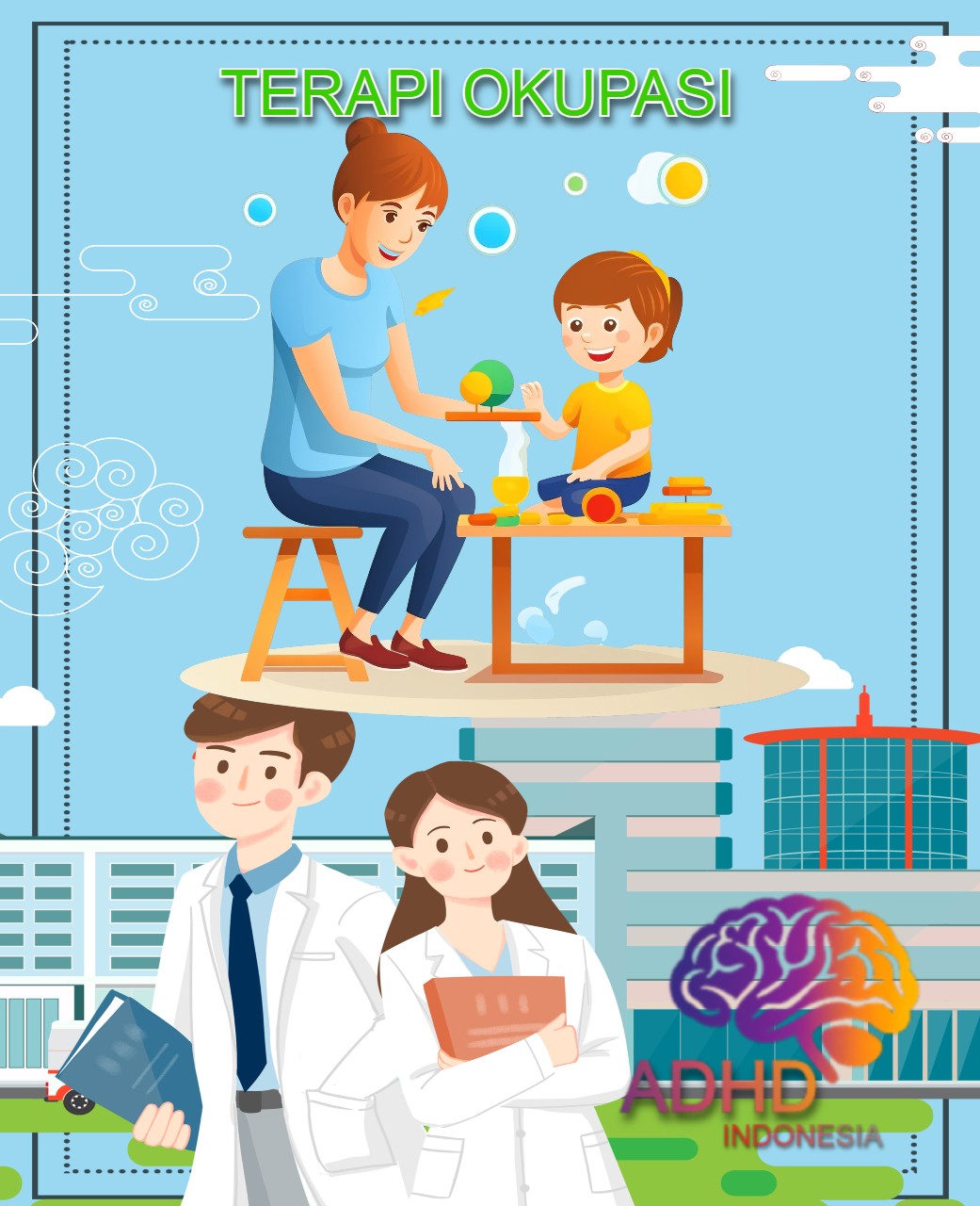 Rujukan untuk Terapi Okupasi untuk Anak ADHD Indonesia Kota Kediri